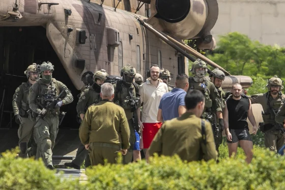 Israeli security forces successfully rescued four hostages, including Noa Argamani, during a raid in central Gaza.